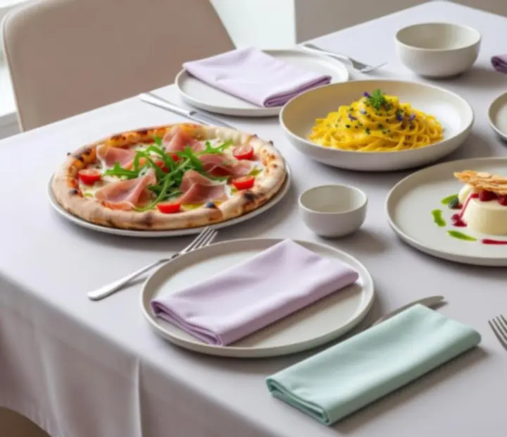 Eleganckie europejskie dania serwowane w restauracji Nocaravelis